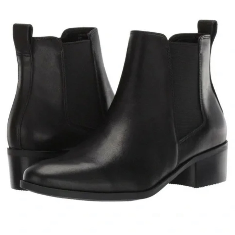 Steve Madden Dover Chelsea Boots black leather 8.5